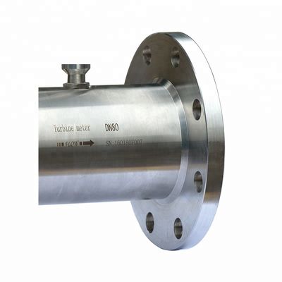 空気水タービン流れメートルの調節可能な計器