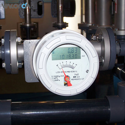 酸のための肯定的な変位の流量計の金属の管の可変的な区域の流量計