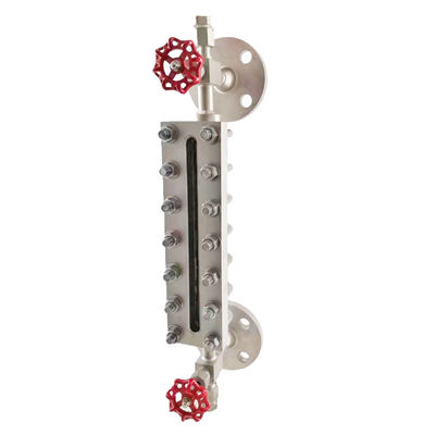 品質  Liquid Tank Reflex Type 1450mm Glass Level Gauge 工場